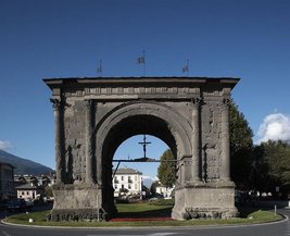 Aosta e il suo centro romano